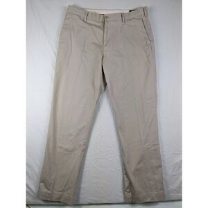 Polo Ralph Lauren Stretch Classic‎ Fit Pants Flat Khaki Chino Mens Sz 36 x 32